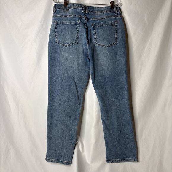 2 tpj Jeans Mens 34x28 Blue Athletic Fit Stretch Denim 5 Pocket Jeans - Picture 10 of 13